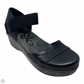Wander Out Wedge Shoes Heels By Otbt In Black, Size: 9