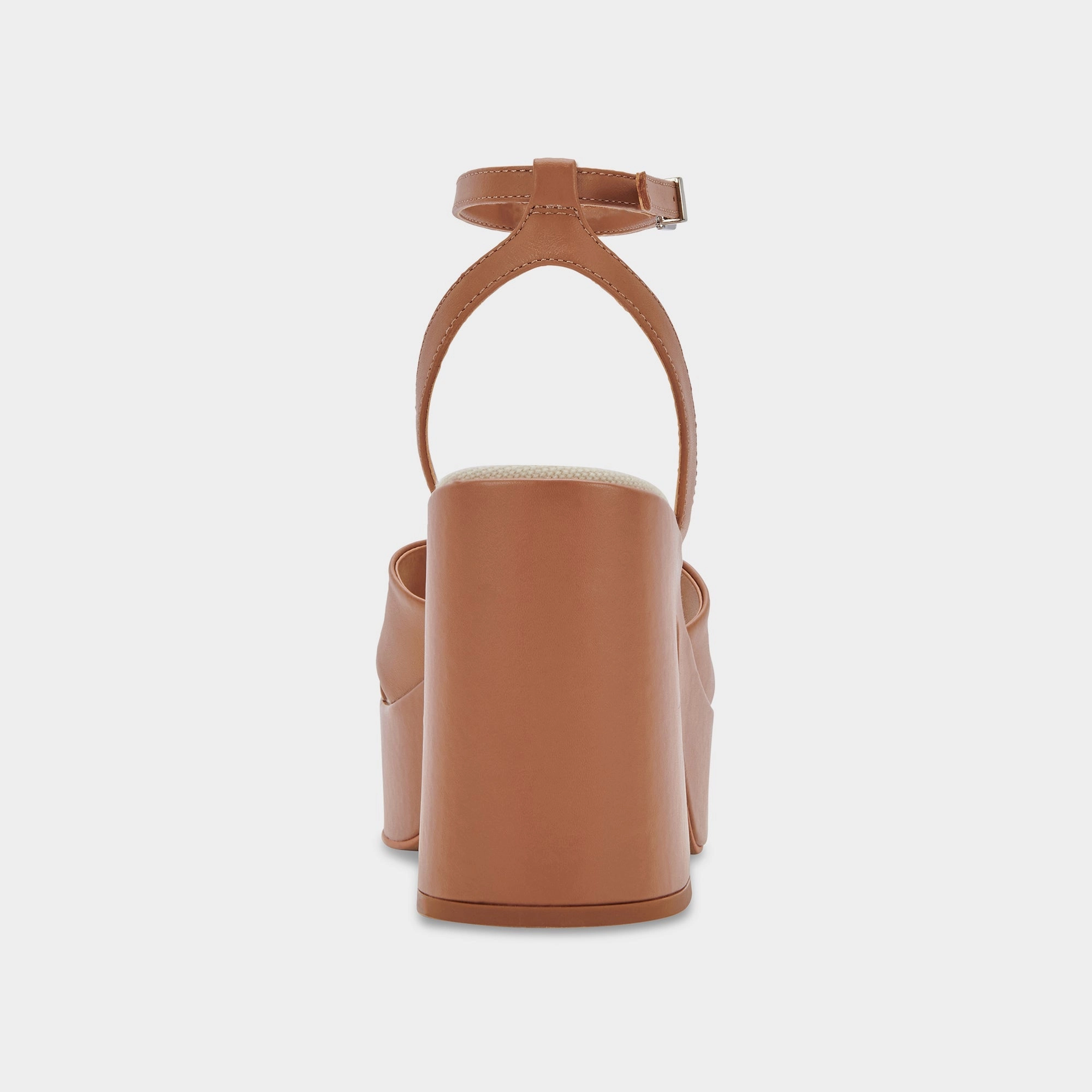 WESSI HEELS CARAMEL LEATHER - re:vita