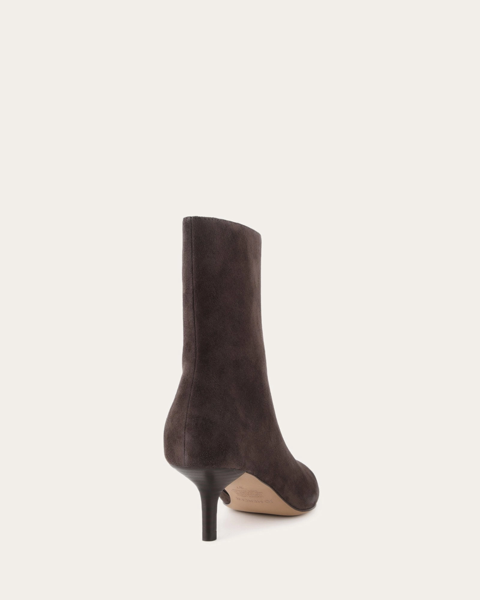 WINNIE MID ANKLE BOOTS BITTER CHOC SUEDE