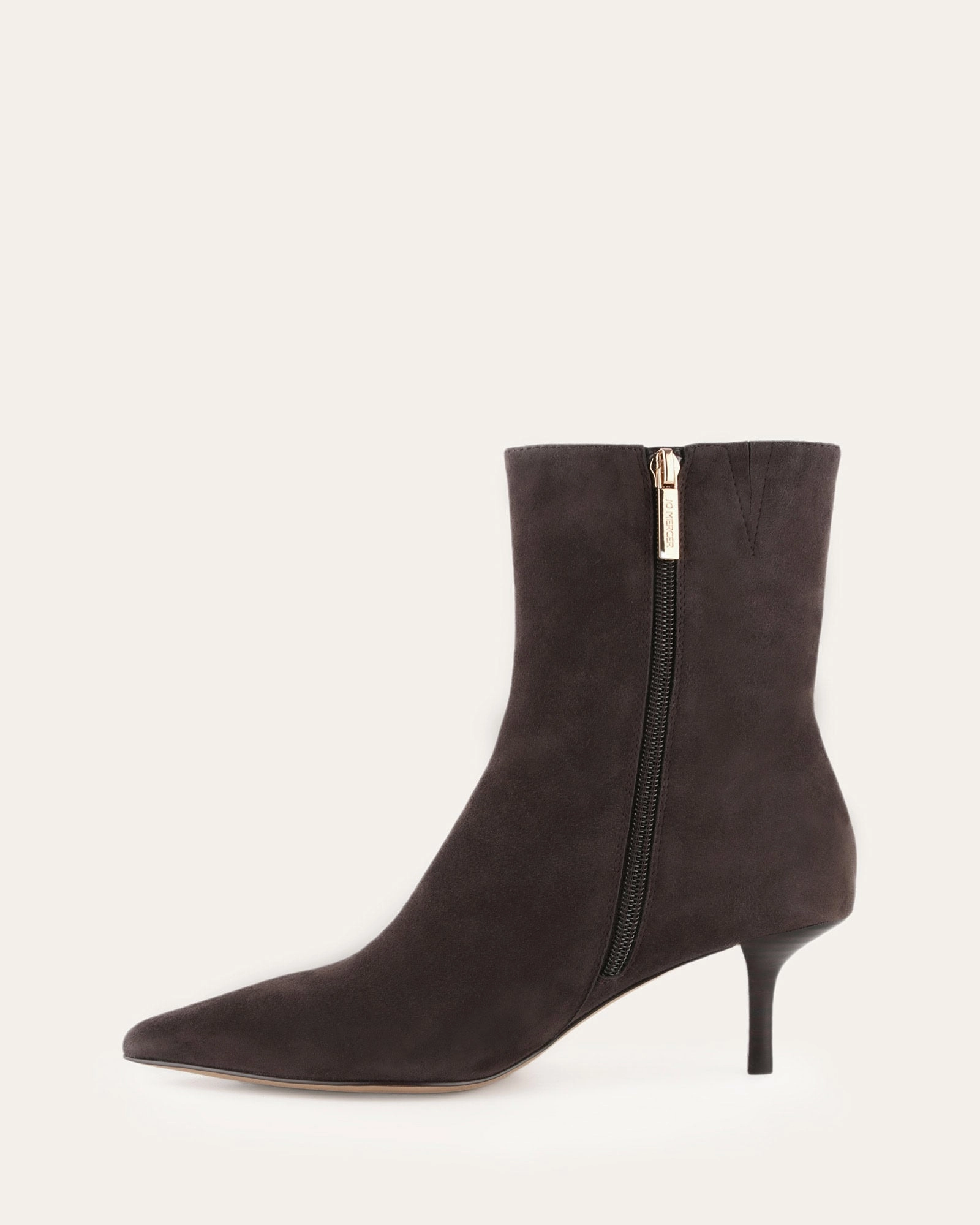 WINNIE MID ANKLE BOOTS BITTER CHOC SUEDE