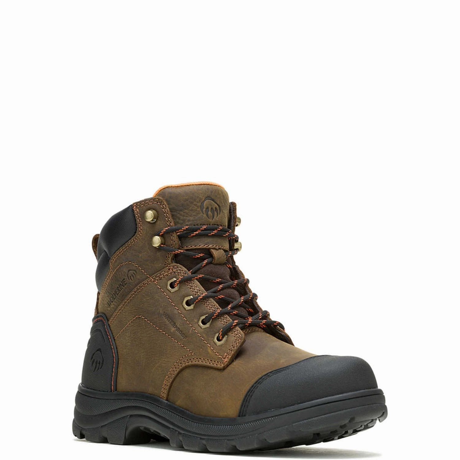 Wolverine Men's Carlsbad 6" Waterproof TPU Toe Cap Work Boot