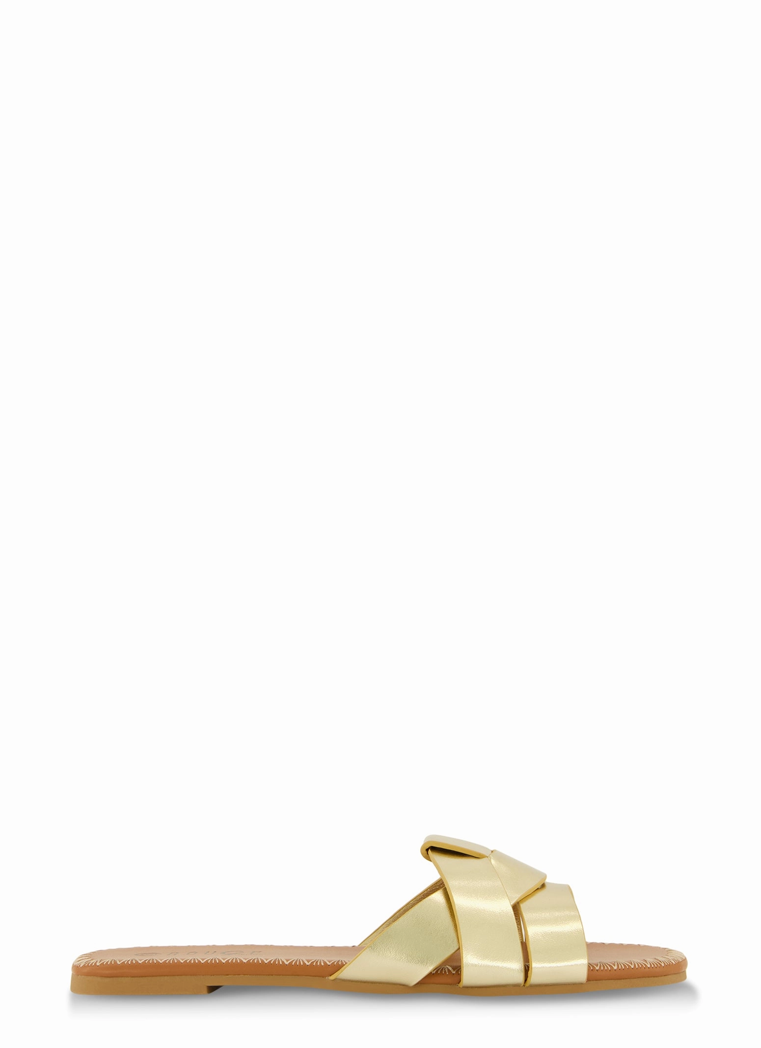 Woven Band Slide Sandals