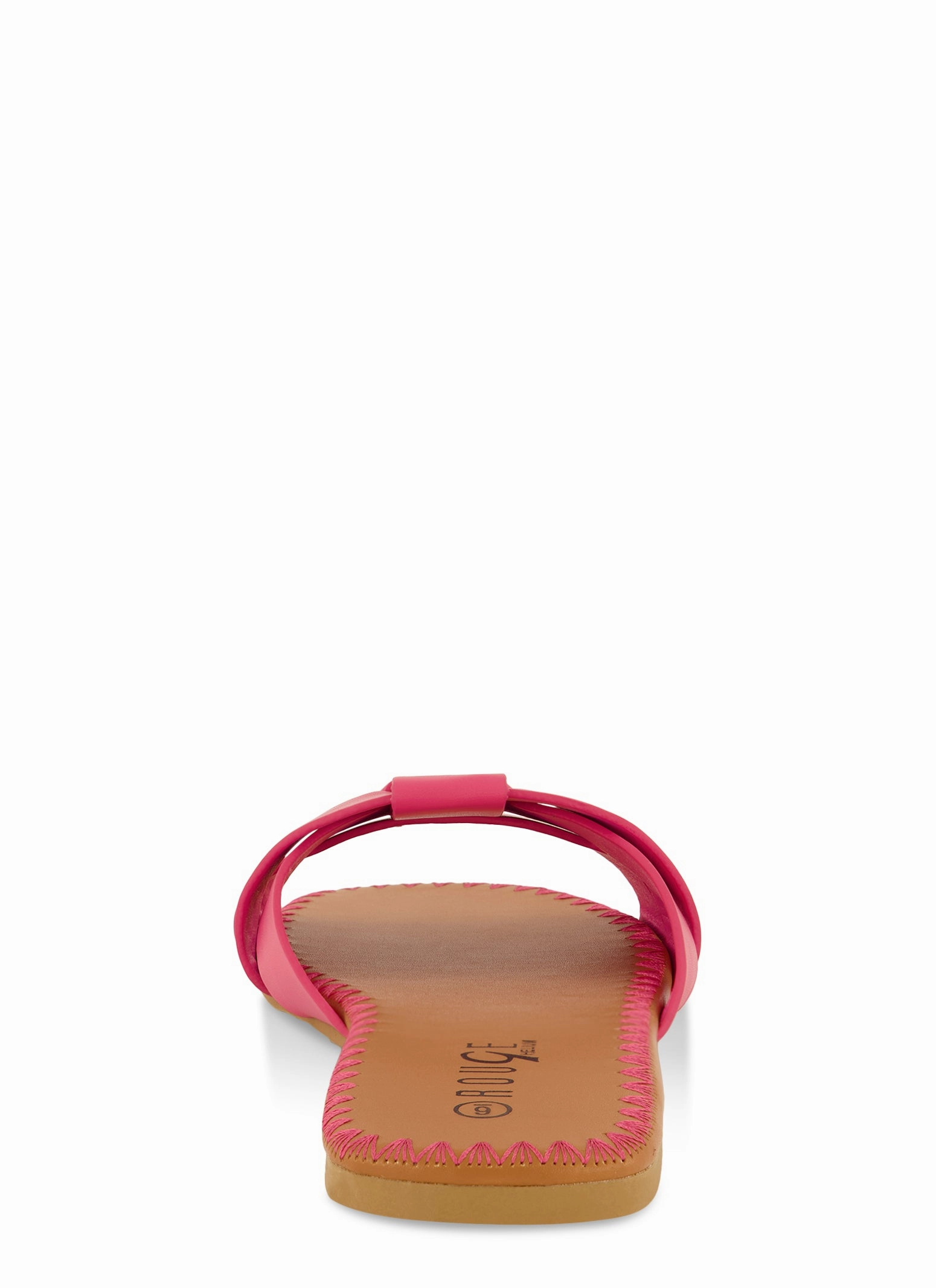 Woven Band Slide Sandals