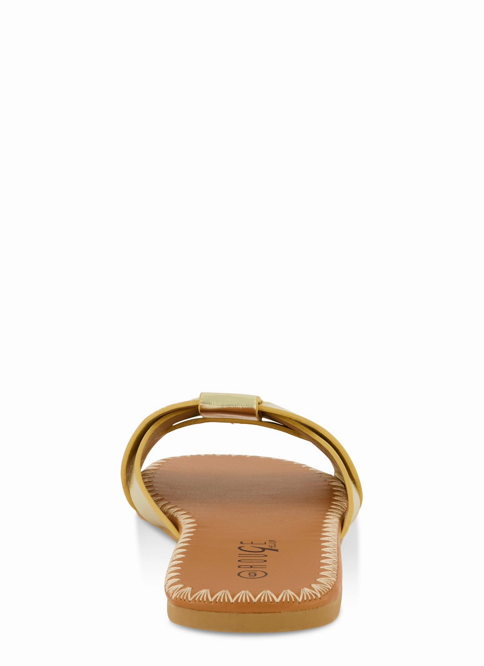 Woven Band Slide Sandals