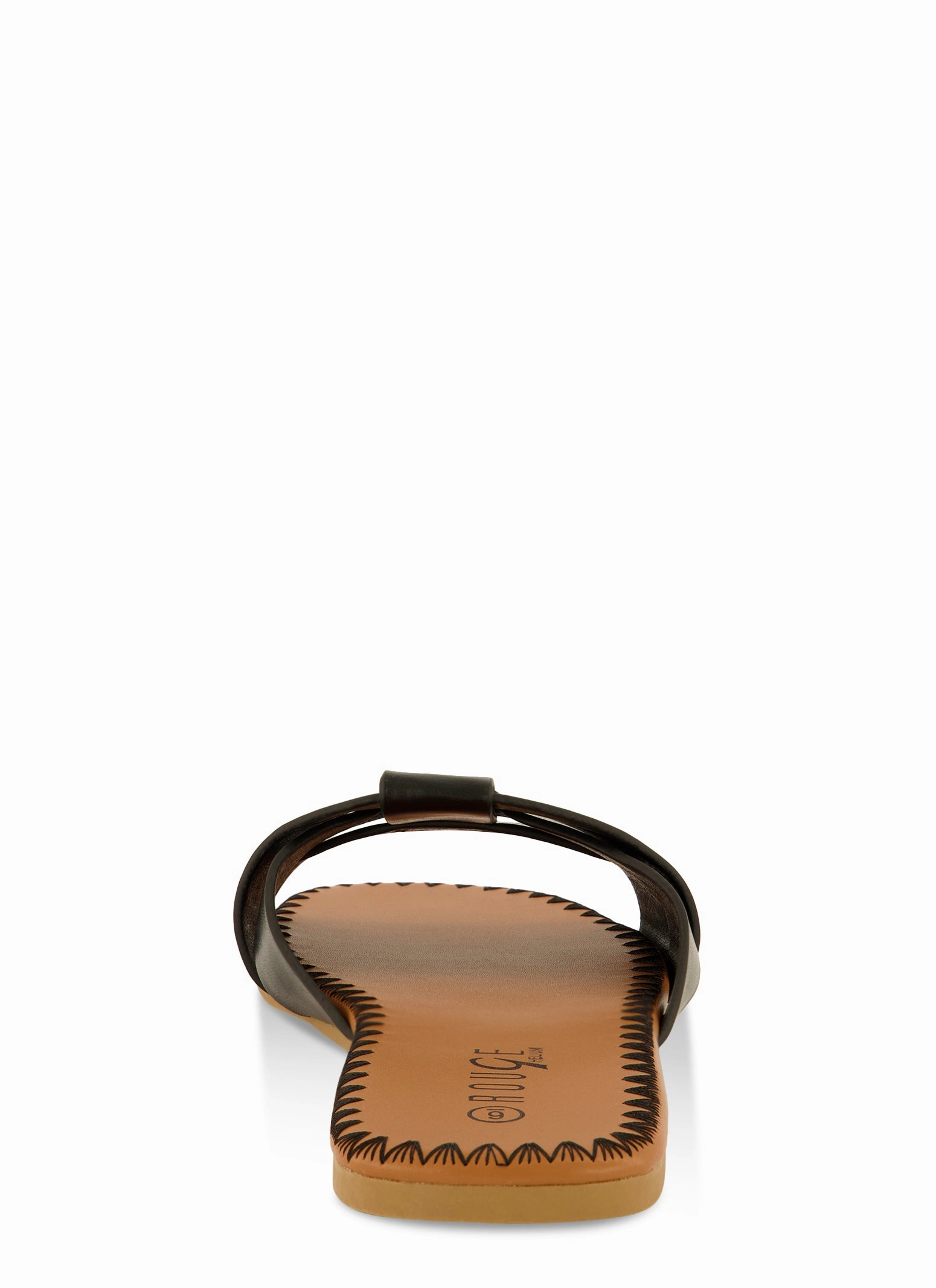 Woven Band Slide Sandals