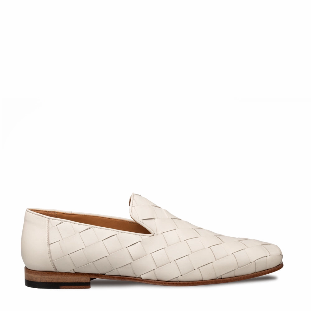 Woven Calf Pump
