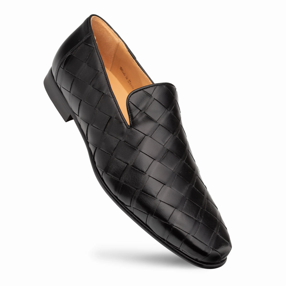 Woven Calf Pump